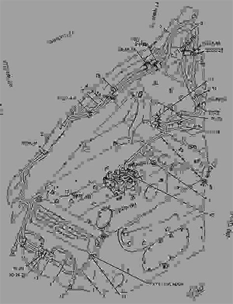 caterpillar skid steer hydraulic cylinder diagram|caterpillar 247 loader schematic.